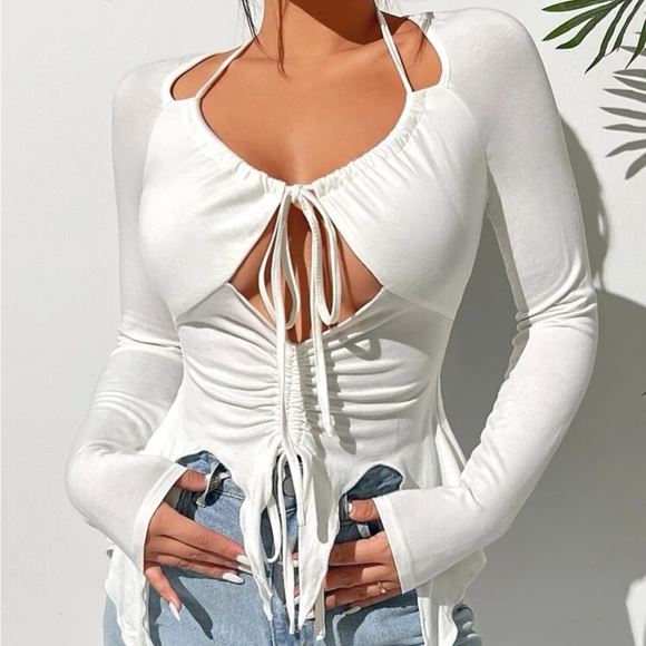 SHEIN Tops - Cut Out Top